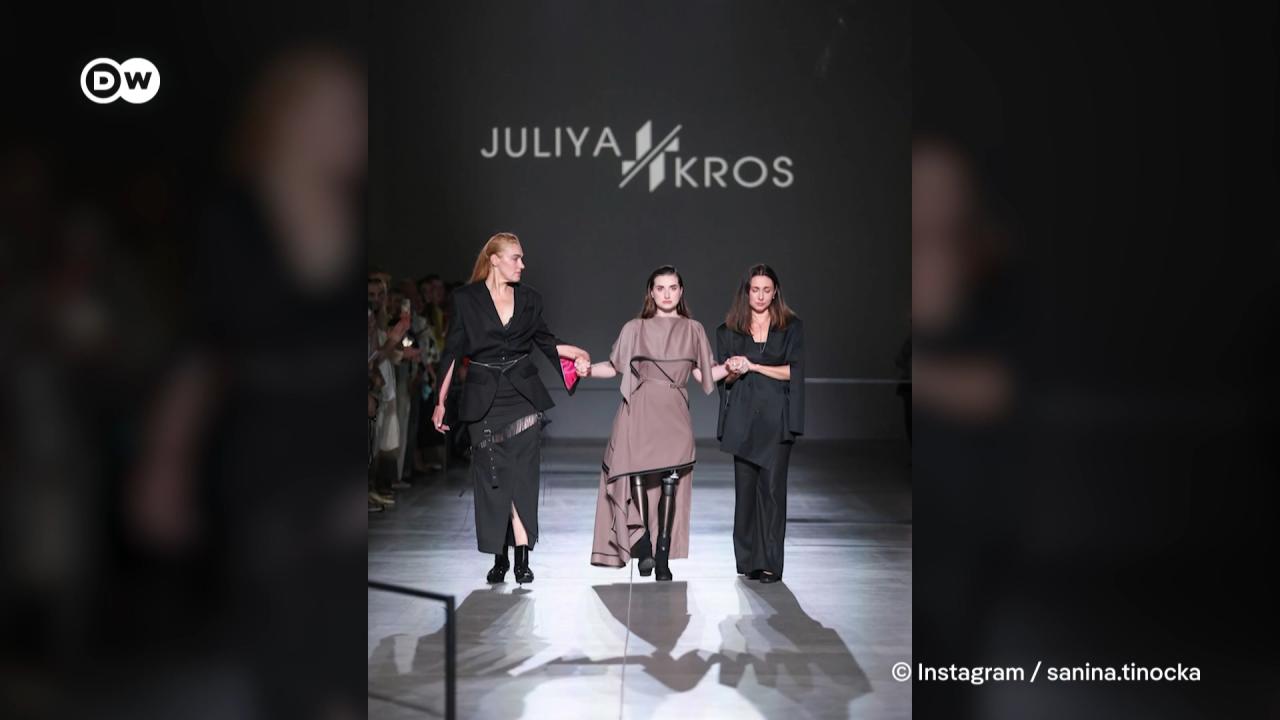 Подіумом на протезах: як надихає ветеранка ЗСУ – DW – 12.12.2025