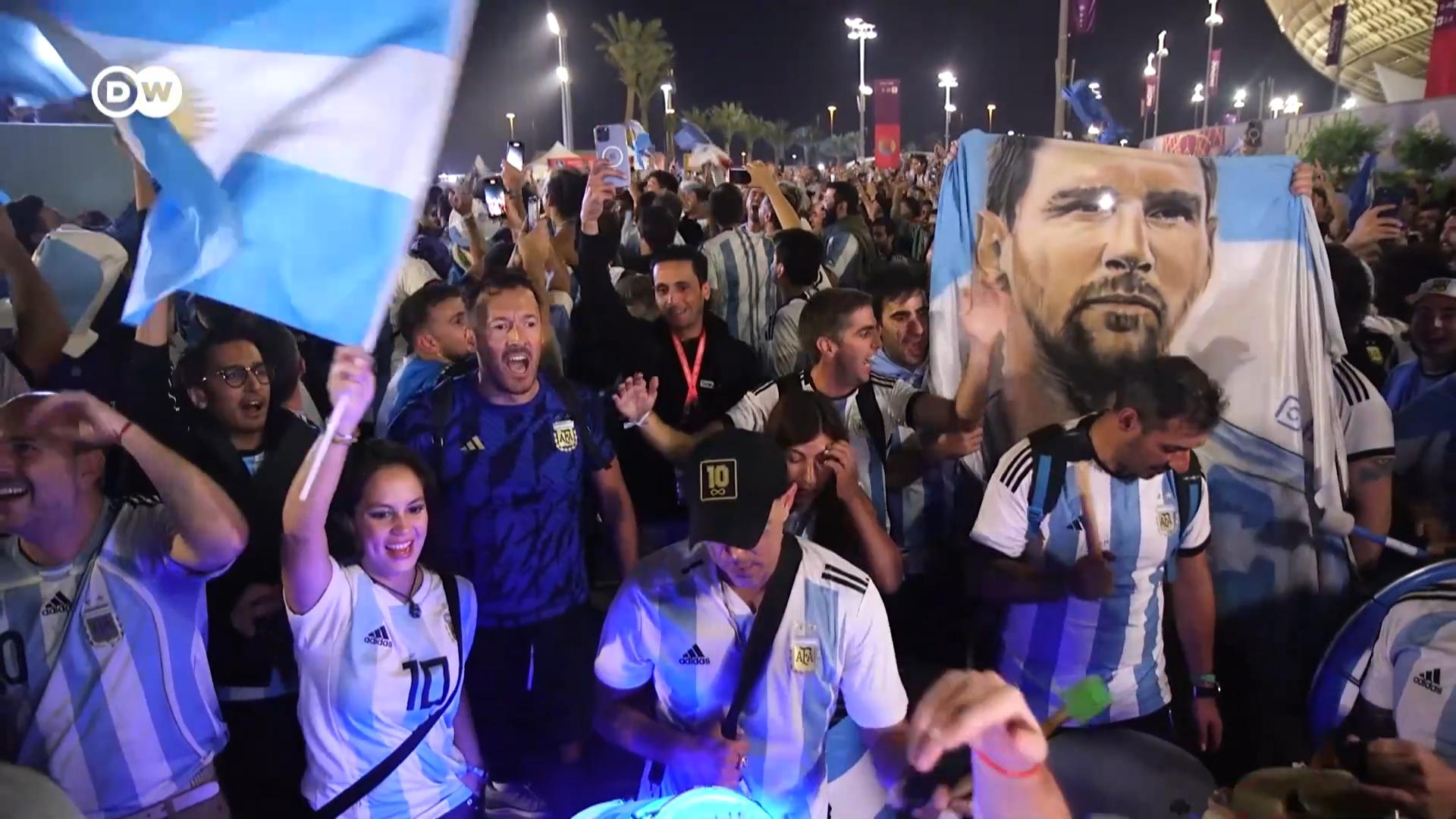 梅西热潮席卷全球 国际粉丝为阿根廷助威