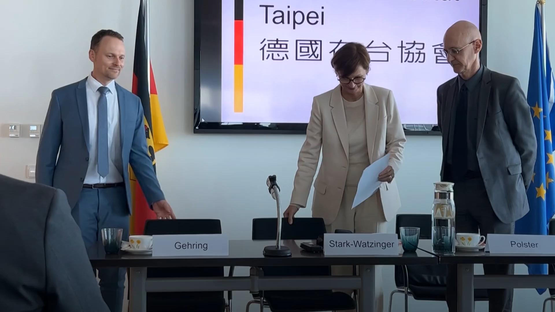 德國部長睽違26年訪台，如何避免刺激北京？